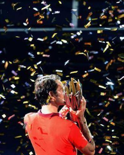 Roger Federer, una leyenda: a los 33 a�os, se consagr� campe�n del Masters 1000 de Shanghai por primera vez