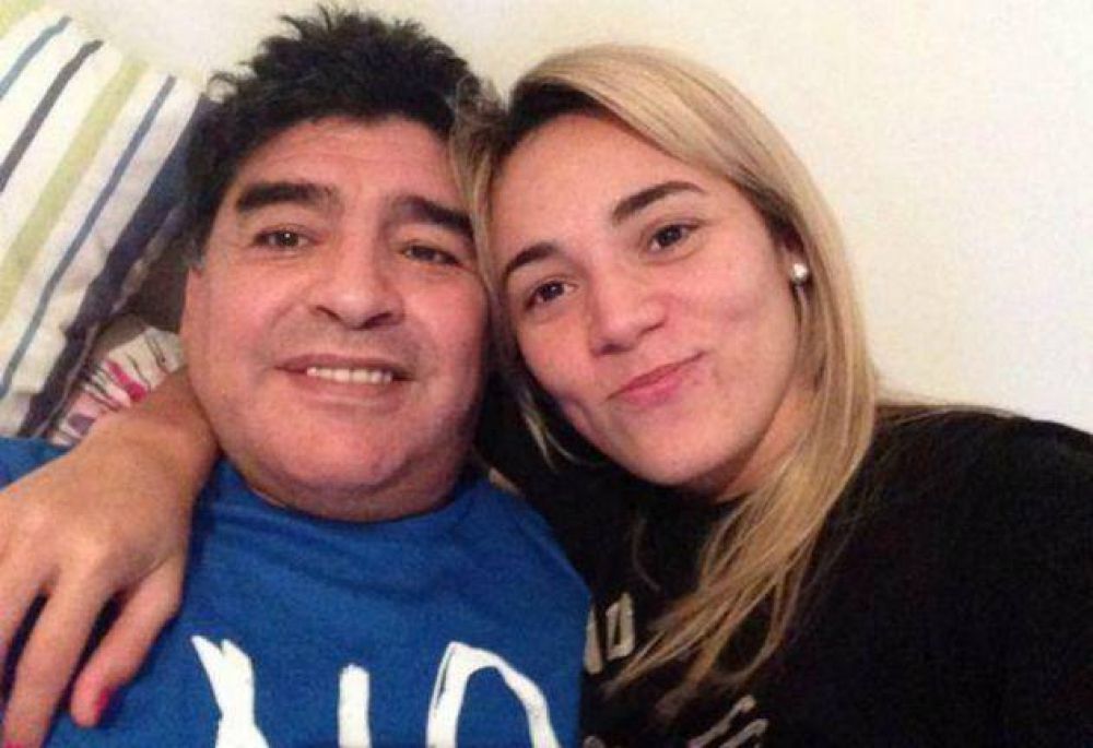 Roc�o Oliva se r�e de los rumores de pelea con Diego Maradona