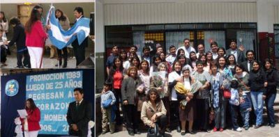 Escuela �Monse�or Germ�n Miguel Mallagray: Egresados de la promoci�n 1989 cumplen sus bodas de plata