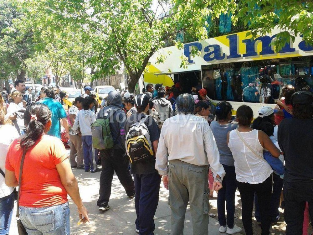 Los juje�os varados en Entre R�os retornaron hoy a la ciudad