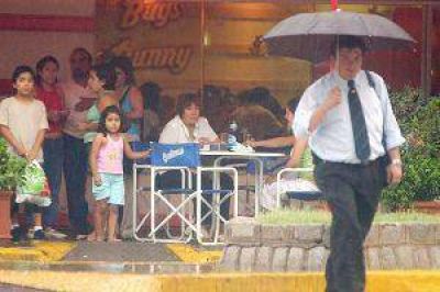 Pronostican una semana con tormentas desde el mi�rcoles