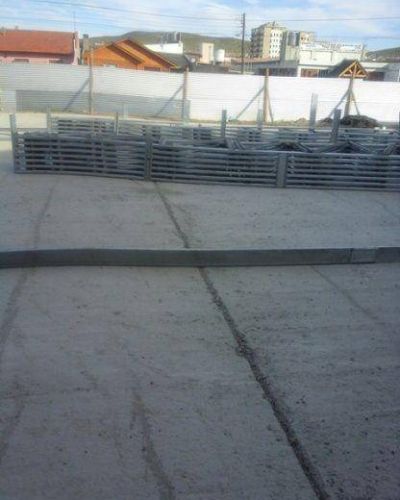 Reinicia la construcci�n de la Escuela Industrial