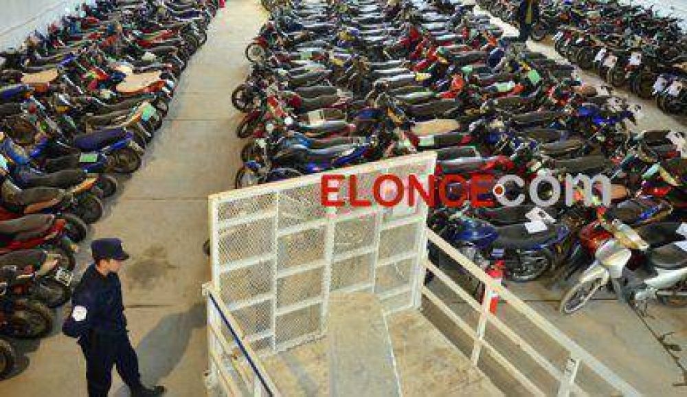 La Polic�a retuvo m�s de 4 mil motos en un mes