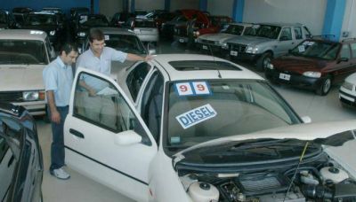 Cay� la venta de autos usados