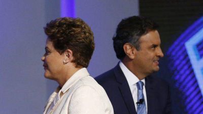 Seg�n un nuevo sondeo, hay empate t�cnico entre Rousseff y Neves de cara al ballottage