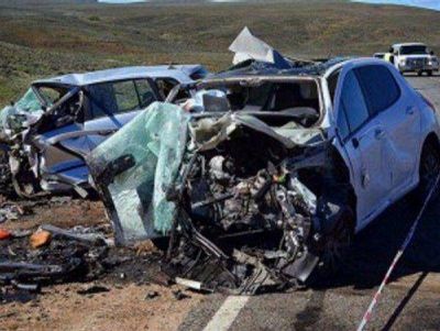 Perdieron la vida dos bahienses en un accidente cerca de Piedra del �guila