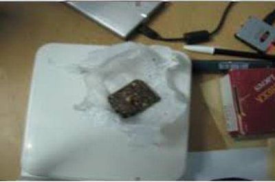 En allanamiento secuestran 400 gramos de marihuana