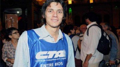 Asume la conducci�n de la CTA Entre R�os opositora