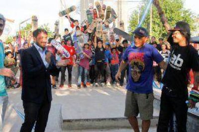 Se inaugur� un nuevo Skate Park en Berazategui