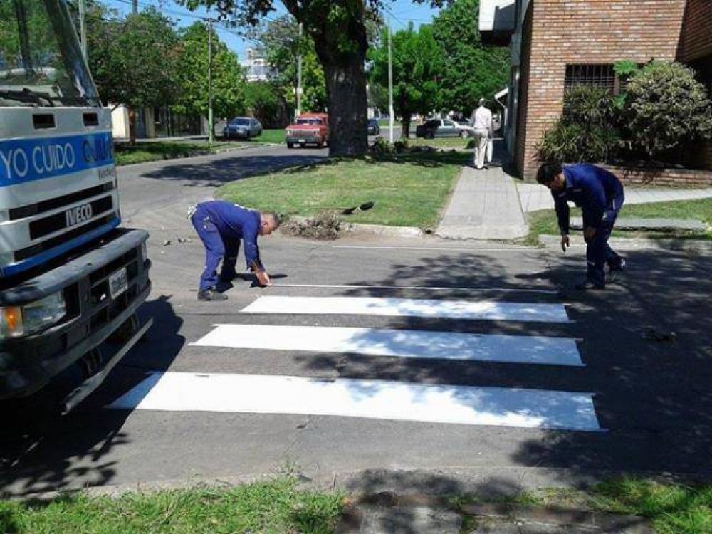 Se�alizaci�n en las calles locales