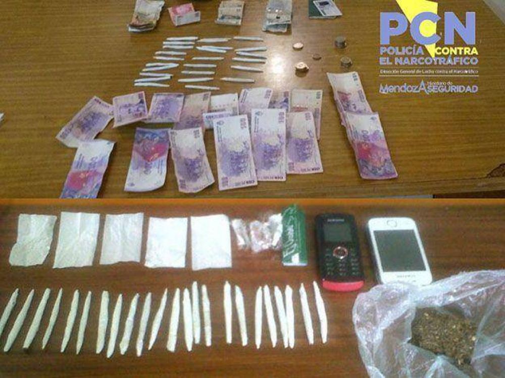 Detuvieron a un joven de 17 a�os vendiendo marihuana en un escuela de Tupungato