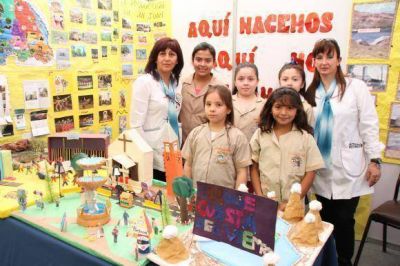 Los ni�os coparon la plaza