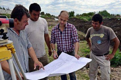 La obra del Reservorio Hidr�ulico para Villa Jard�n, en su �ltima etapa