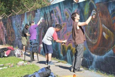 Con m�s de 100 artistas, se realiz� una nueva edici�n de San Mart�n Graffiti Exposici�n