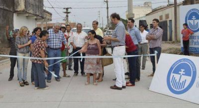 Habilitaron el pavimento de una calle del Juan XXIII