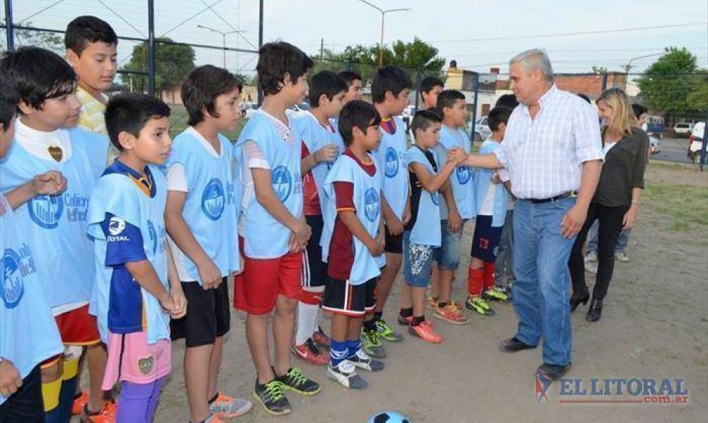 Las Mil Viviendas ya cuenta con un nuevo predio deportivo