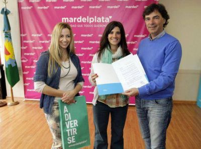 Turismo Mar del Plata declar� Embajadora Tur�stica a Florencia Cosentino