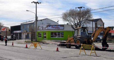 Avanza la obra de reasfaltado de la avenida San Mart�n