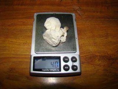 Fueron demorados con envoltorios de coca�na