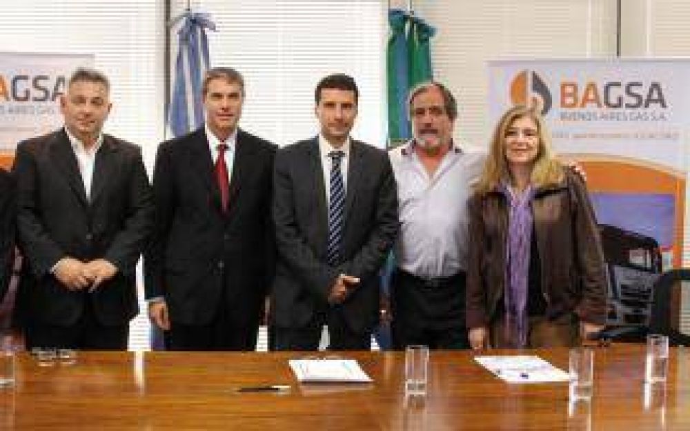 Obras de gas para Chacabuco y Alberti