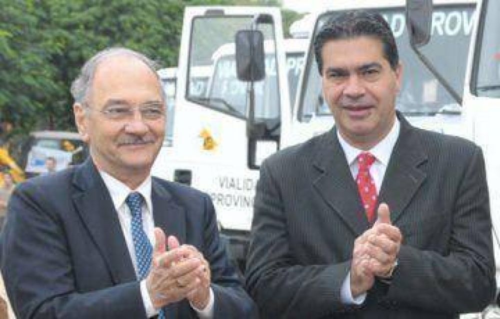 Bacileff y Capitanich en inauguraciones en S�enz Pe�a, Charata y Campo Largo