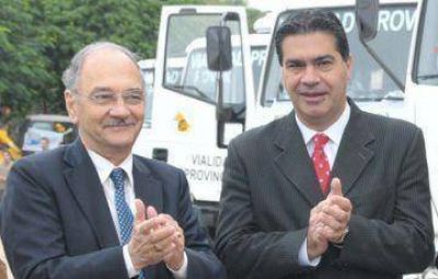 Bacileff y Capitanich en inauguraciones en S�enz Pe�a, Charata y Campo Largo