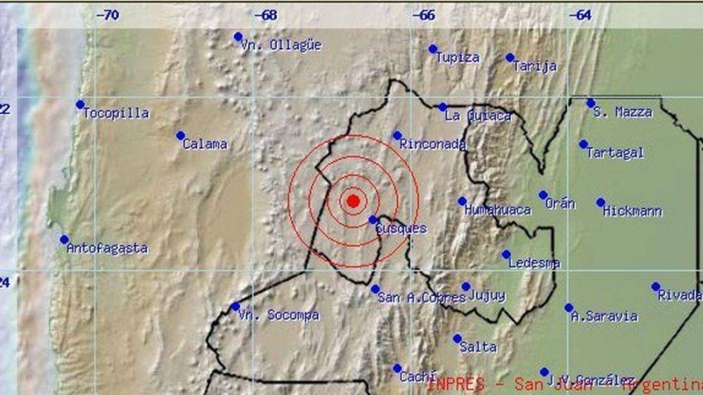 Hubo tres sismos en Jujuy