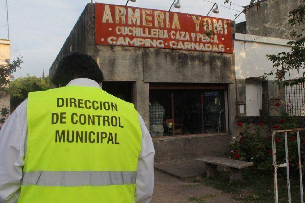 Tras la resoluci�n del intendente, se clausur� una armer�a en la zona norte de la ciudad