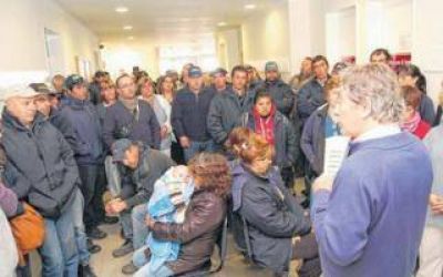 Paro de municipales en Saavedra: Reclaman di�logo con el Intendente