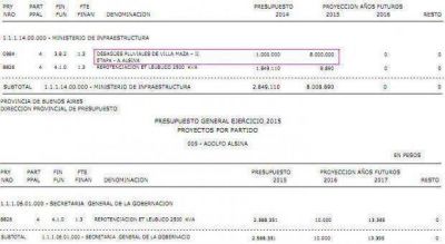 Vuelve un cl�sico de los presupuestos de Scioli: Obras repetidas en los municipios