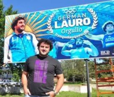 Un reconocimiento al atleta Germ�n Lauro