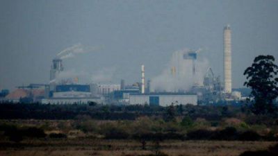 Gualeguaych� envuelta por emanaciones de UPM