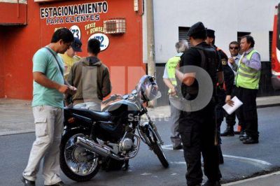 Este a�o ya se retuvieron 3.000 motos m�s que en todo 2013 en la ciudad de Santa Fe