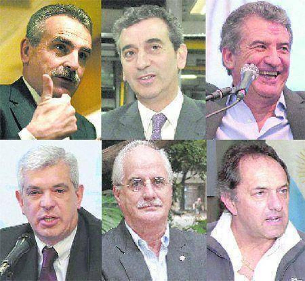 De frentes, candidatos y n�meros