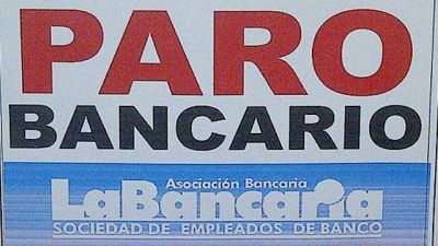 Nuevo paro de bancarios este mi�rcoles