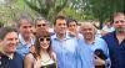 El bloque de concejales del Frente Renovador de Tres de Febrero celebr� el D�a de la Lealtad junto a Sergio Massa