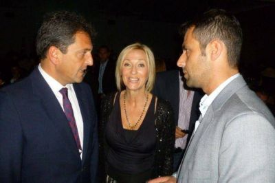 Sergio Massa mantuvo un encuentro con el apoderado de la Agrupaci�n Atl�ntica, Guillermo Arroyo