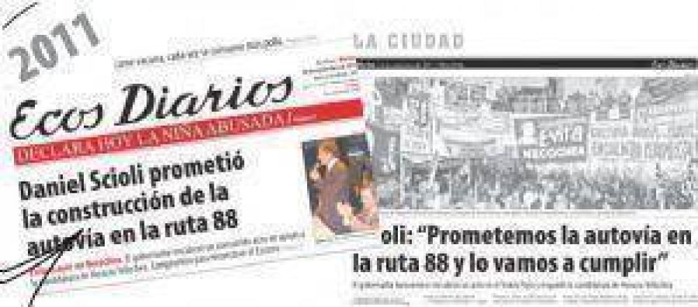 Ruta 88: d�cadas de reclamos y o�dos sordos de los gobernantes