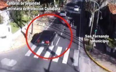 C�maras de San Fernando captaron el auto del empresario desaparecido