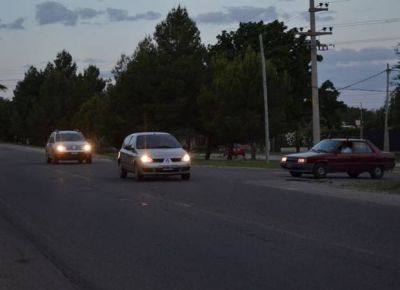 Juana Koslay: planean colocar 2 sem�foros en la Aguada de Pueyrred�n