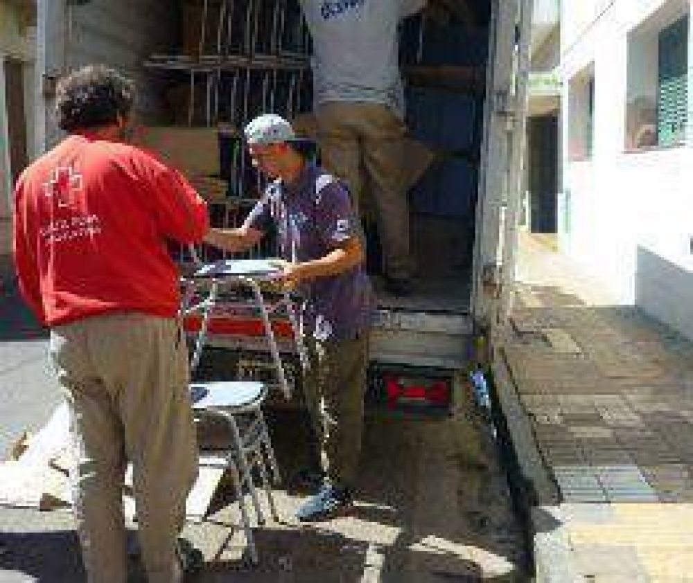 Cruz Roja recibi donacin de Ternium Siderar y Fundacin Rocca  