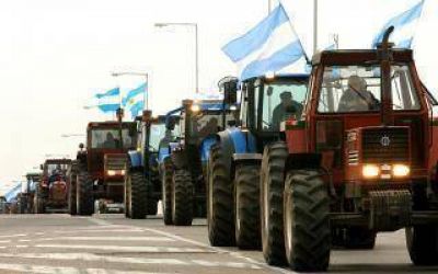 Movilizaci�n y tractorazo en Chivilcoy contra el aumento del Inmobiliario Rural