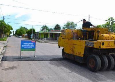 Trabajos de cord�n cuneta y badenes