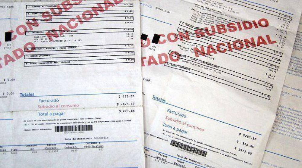 Los aumentos en la factura del gas llegan hasta el 670% en algunos casos