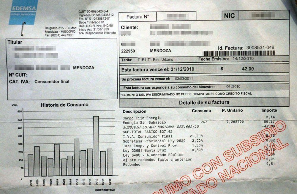 Las empresas el�ctricas piden una suba tarifaria de 60%