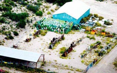 Trabajan en la mina de uranio sin sanear el pasivo ambiental