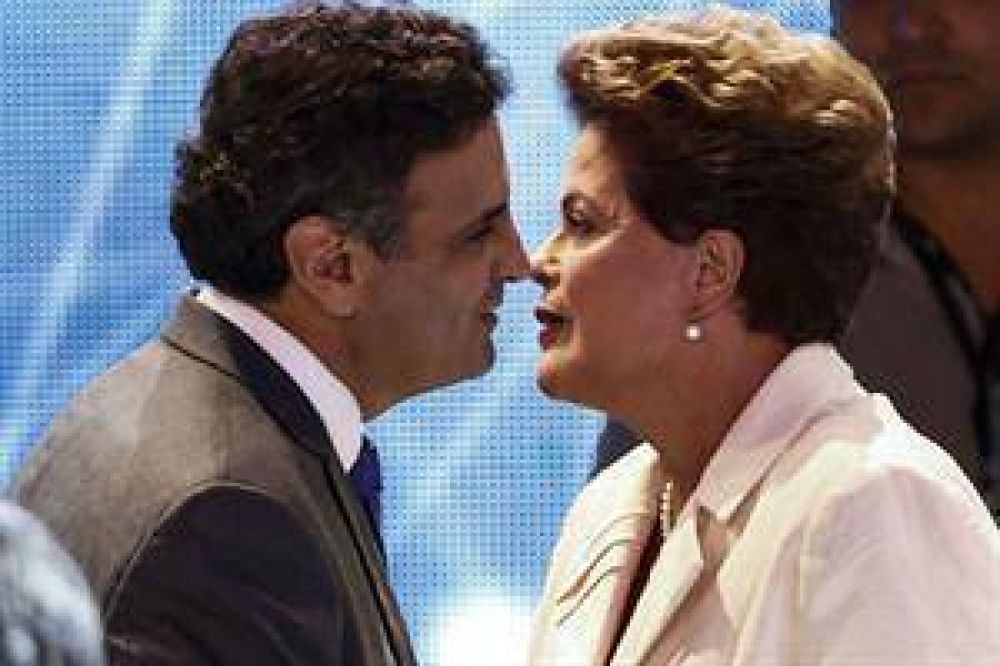 Dilma crece en las encuestas, pero Acio se mantiene cerca