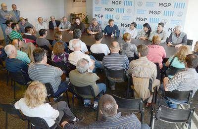 Polic�a local: Pulti se reuni� con distintas instituciones