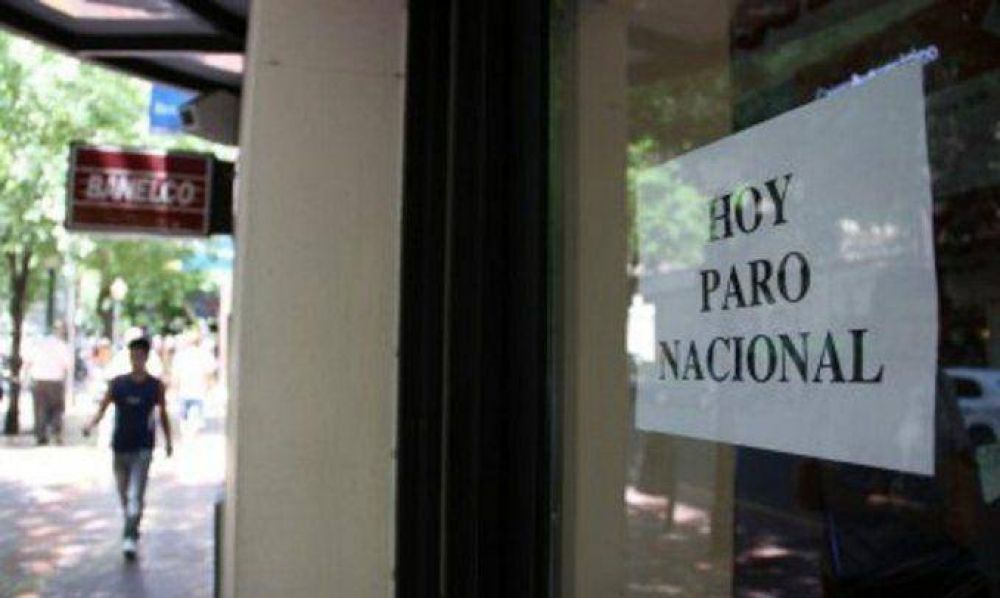 Ratificaron el paro y hoy no habr� atenci�n al p�blico en los bancos