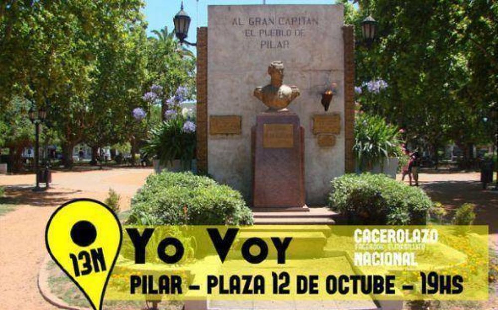 Convocan para que Pilar tambi�n se sume a un cacerolazo el 13 de noviembre